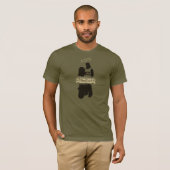 carve Army green Rider T-shirt (Voorkant volledig)