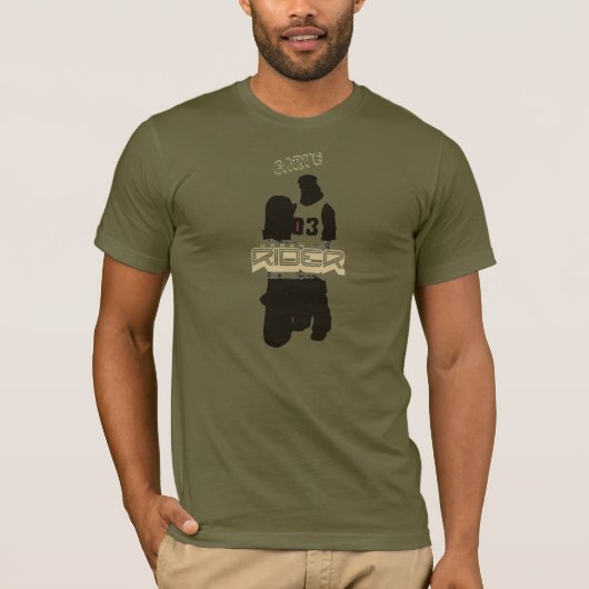 carve Army green Rider T-shirt (Voorkant)