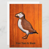 Carved Atlantic Puffin (Voorkant / Achterkant)