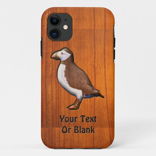 Carved Atlantic Puffin Case-Mate iPhone Case (Achterkant)