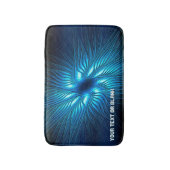 Carved Blue Star Badmat (Voorkant Verticaal)