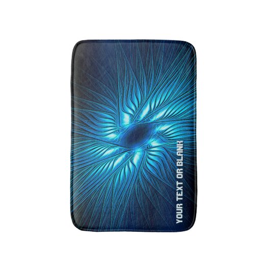 Carved Blue Star Badmat (Voorkant Verticaal)