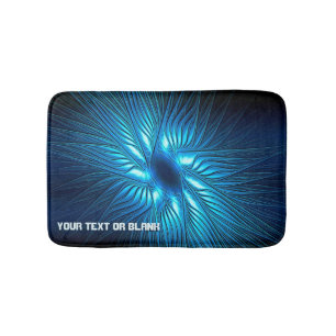 Carved Blue Star Badmat