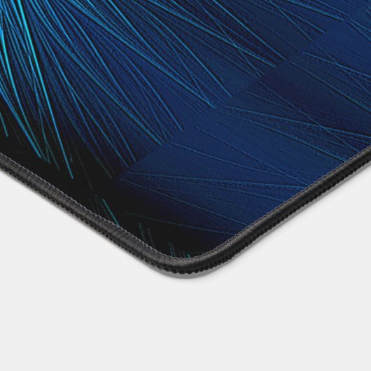 Carved Blue Star Bureaumat (Hoek)