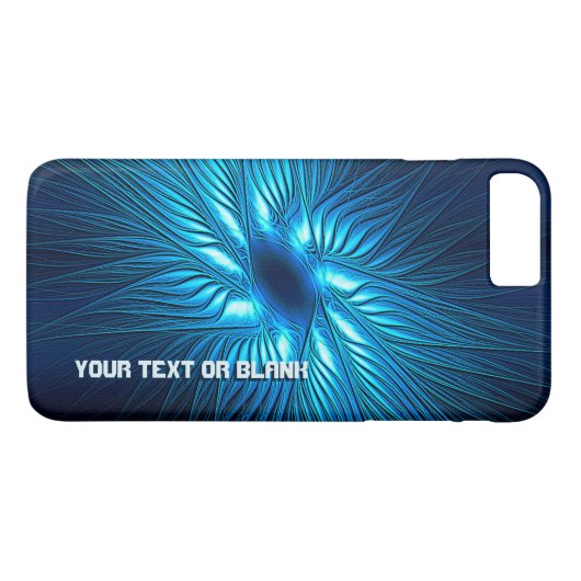 Carved Blue Star Case-Mate iPhone Case (Achterkant (Horizontaal))