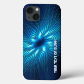 Carved Blue Star Case-Mate iPhone Case (Achterkant)