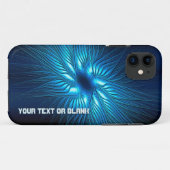 Carved Blue Star Case-Mate iPhone Case (Achterkant (horizontaal))