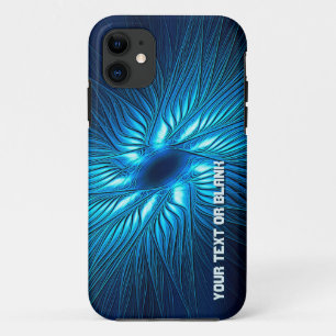Carved Blue Star iPhone 11 Hoesje