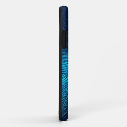 Carved Blue Star Case-Mate iPhone Case (Achterkant/rechts)