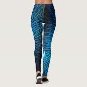 Carved Blue Star Leggings (Achterkant)