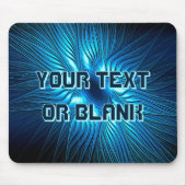 Carved Blue Star Muismat (Voorkant)