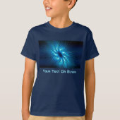 Carved Blue Star T-shirt (Voorkant)