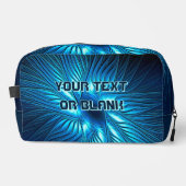 Carved Blue Star Toilettasje (Voorkant)