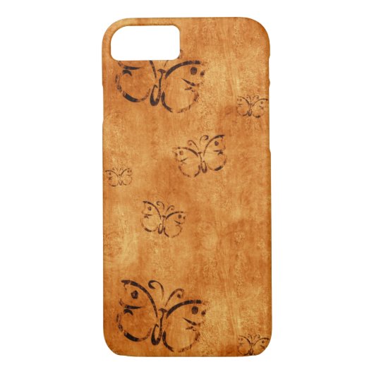Carved Butterflies Case-Mate iPhone Case (Achterkant)