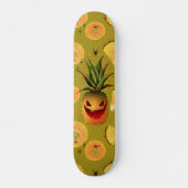 Carved Halloween Pineapple Persoonlijk Skateboard (Voorkant)