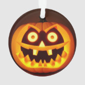 Carved Halloween Pumpkin Ornament (achterkant)