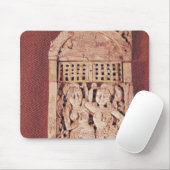 Carved Indian plaque Muismat (Met muis)