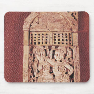 Carved Indian plaque Muismat