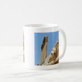 Carved Lion's hoofd in Baalbek Koffiemok (Voorkant rechts)