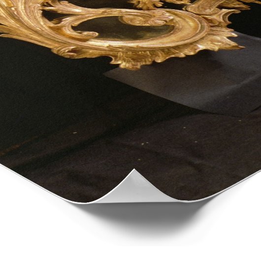 Carved mirror, c.1760 poster (Hoek)