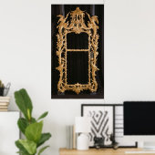 Carved mirror, c.1760 poster (Thuiskantoor)