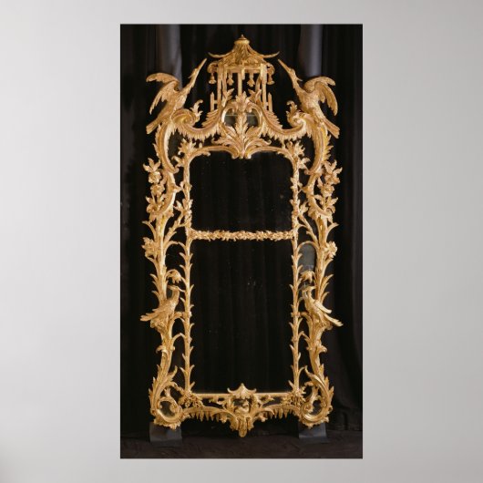Carved mirror, c.1760 poster (Voorkant)