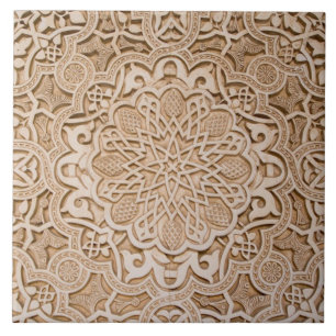 Carved Pattern Tile Tegeltje