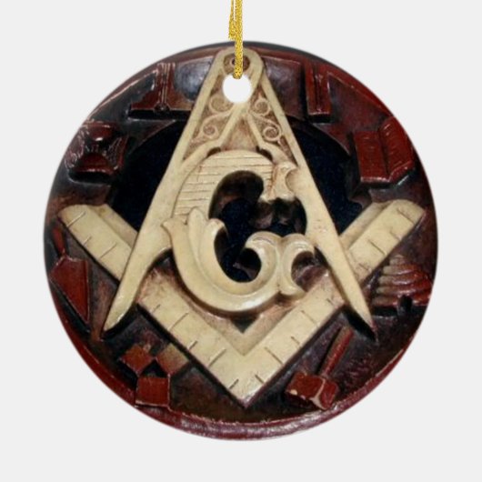 Carved Plaque Ornament (Achterkant)