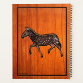 Carved Polka Dot Zebra Planner (Achterkant)