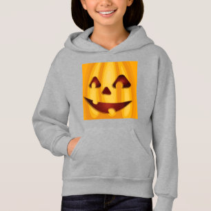 Carved pomkin glimlachend Halloween design