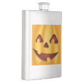 Carved pomkin glimlachend Halloween design Flacon (Rechts)