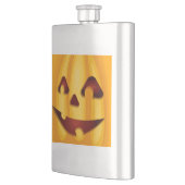 Carved pomkin glimlachend Halloween design Flacon (Links)