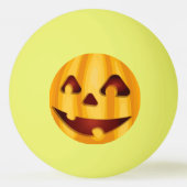 Carved pomkin glimlachend Halloween design Pingpongbal (Achterkant)