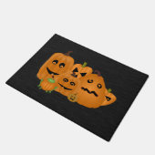 Carved Pumpkins Small Doormat Deurmat (Schuin)