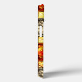 Carved rechtangular pieces beige and reddish align Case-Mate iPhone case (Achterkant / Rechts)