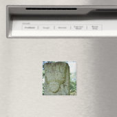 Carved Rock Sculpture Ancient Mayan Ruins Honduras Magneet (Insitu (Vaatwasser))