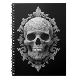 Carved Skull Notitieboek