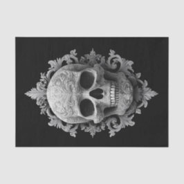 Carved Skull Tissuepapier