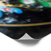 Carved Soap At Market Poster (Hoek)