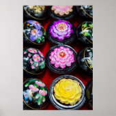 Carved Soap At Market Poster (Voorkant)