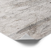 Carved Sweethearts Rustic Wedding Welcome Sign Poster (Hoek)