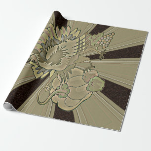 Carved Thanksgiving Turkey - Cadeaupapier
