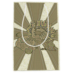 Carved Thanksgiving Turkey - Medium Cadeauzakje