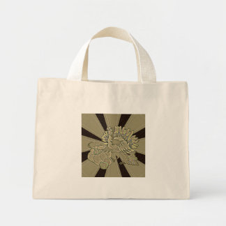 Carved Thanksgiving Turkey - Mini Tote Bag