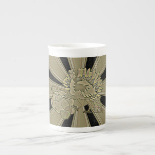 Carved Thanksgiving Turkey - Porselein Kop