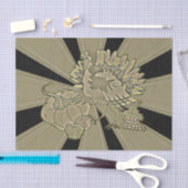 Carved Thanksgiving Turkey - Tissuepapier (Craft)