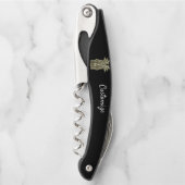 Carved Tiki Sculpture Thunder Kurkentrekker (Voorkant)