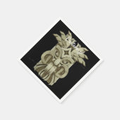 Carved Tiki Sculpture Thunder Servet (Hoek)