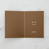 Carved Tree Notitiekaartje (Binnen)