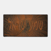 Carved Wood Shema Yisrael Bureaumat (Voorkant)